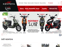 Tablet Screenshot of kentoya.cz